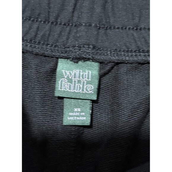 Women's High-Rise Knit Shorts - Wild Fable Size XS Black - Picture 6 of 9